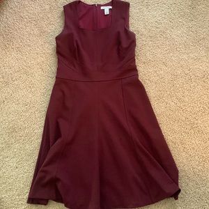 Maroon Dress
